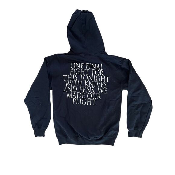 Vintage Early Black Veil Brides We Stitch These Wounds 2010 Black Hoodie S RARE - Picture 2 of 5